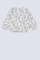 Girl's Palm Printed Top